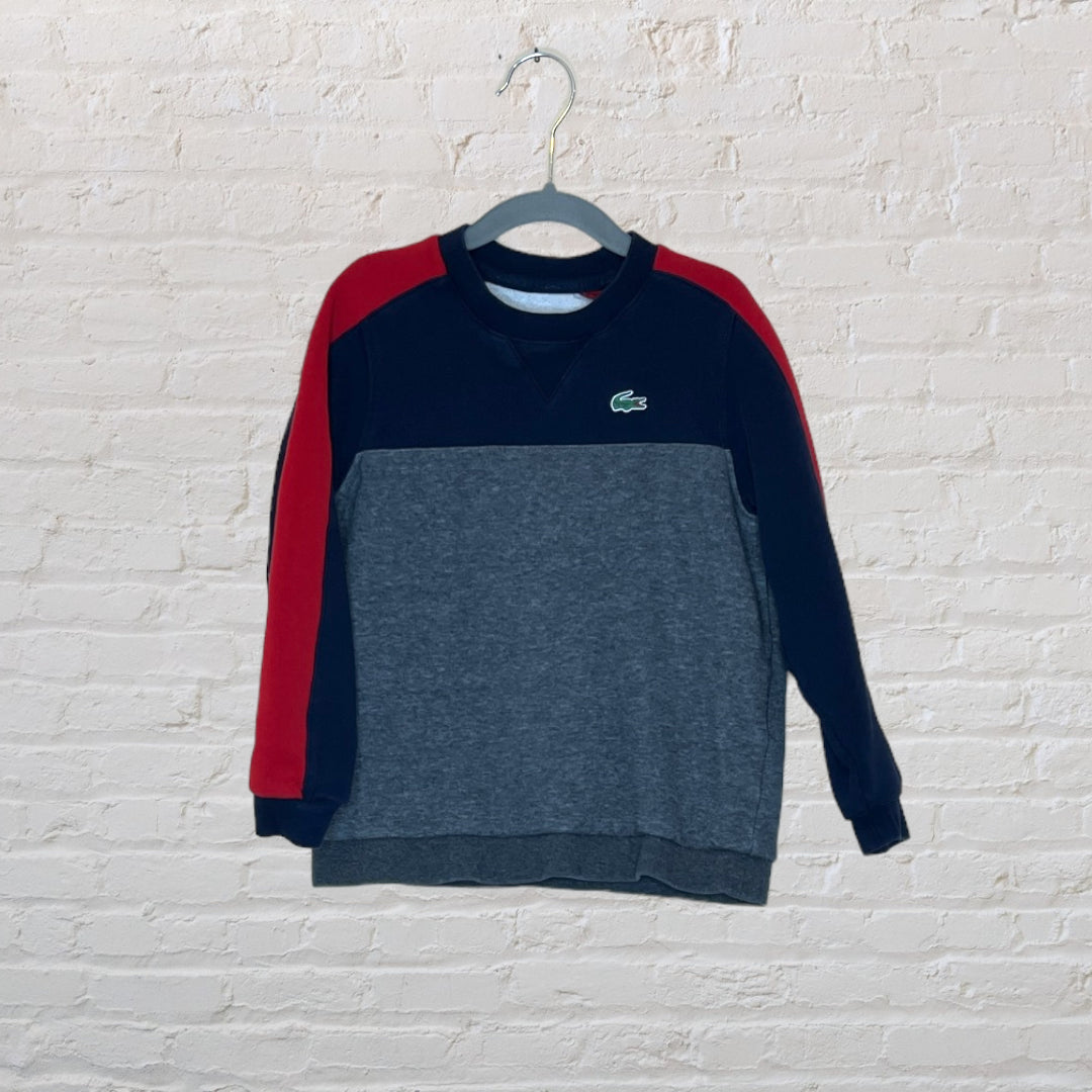 Lacoste color outlet block sweater