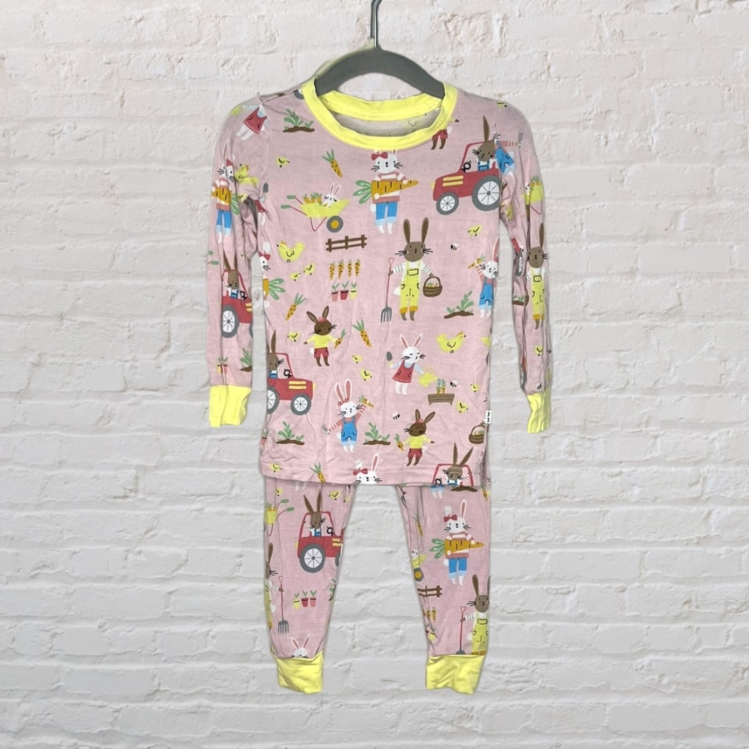 Little Sleepies Bamboo Farmer Bunny Pyjama Set (18-24)