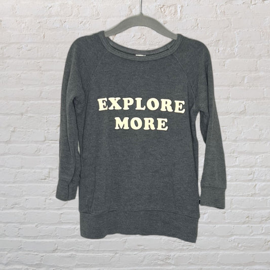 Little & Lively 'Explore More' Bamboo Sweater (4T)