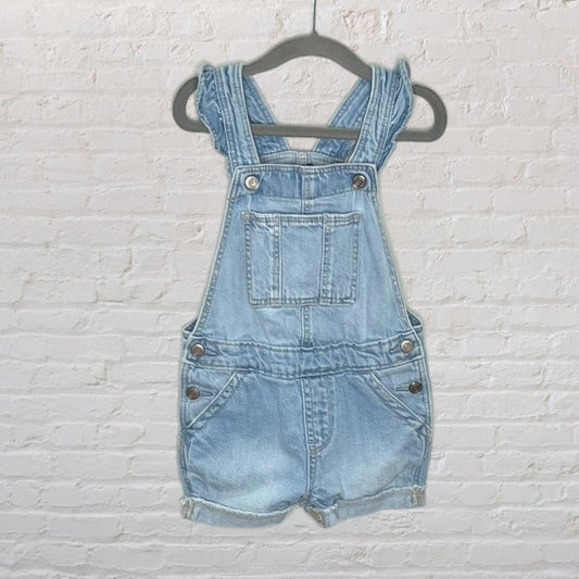 Gap Ruffle-Strap Overalls (4T)