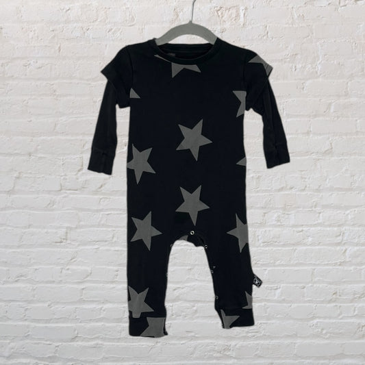 Nununu Distressed Star Print Romper (12-18)