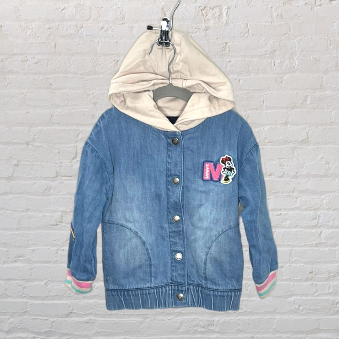 M&S x Disney Patched Minnie Mouse Denim Shacket (5T)