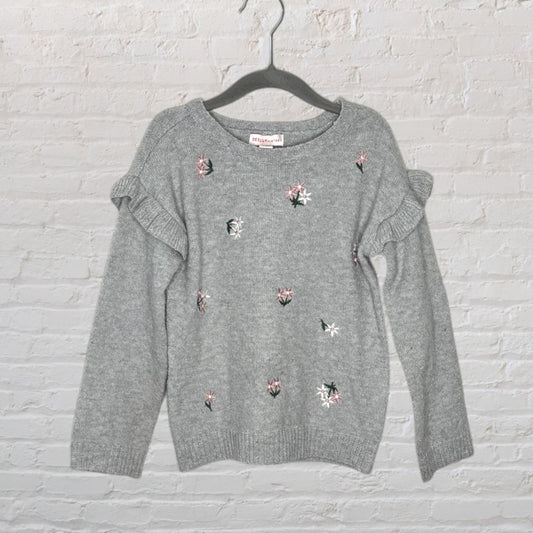 Design History Floral Embroidered Sweater (5T)