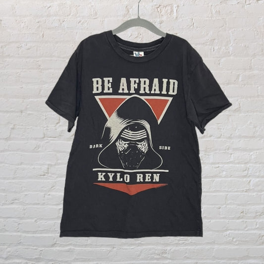 Junk Food 'Be Afraid' Kylo Ren T-Shirt (6-7)