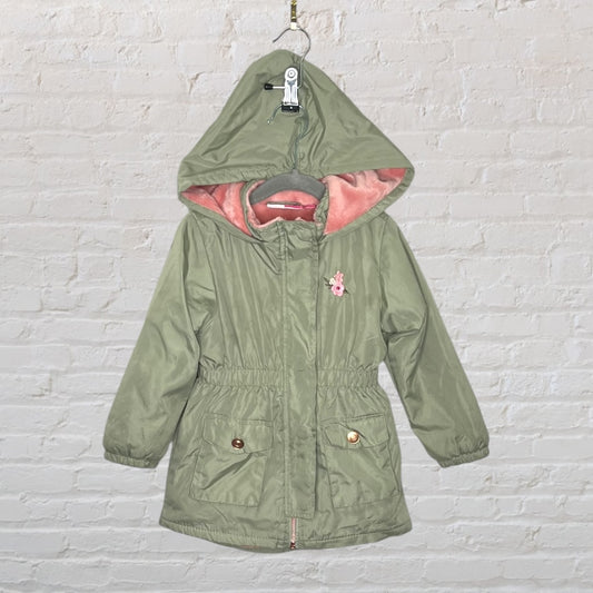 Penelope Mack Hooded Faux Fur-Lined Parka (3T)