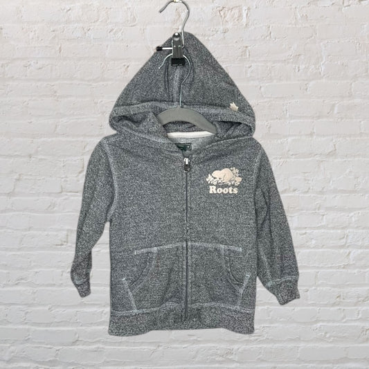 Roots Salt & Pepper Zip Hoodie (18-24)