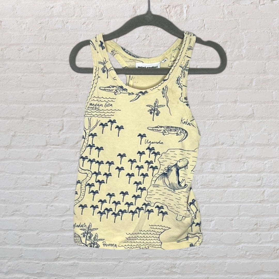 Mini Rodini Map Print Tank (4-5)