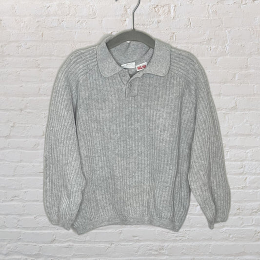 Zara Ribbed Knit Sweater (4-5)