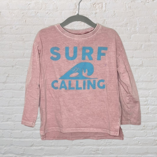 Zara 'Surf Calling' Long-Sleeve (3T)