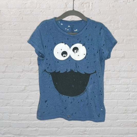 Lauren Moshi Distressed Cookie Monster T-Shirt (4T)