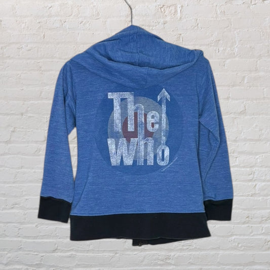 Rowdy Sprout The Who Light Zip Hoodie (3T)