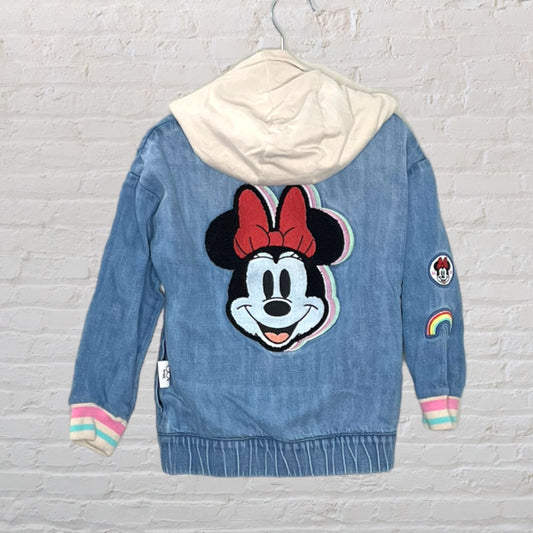 M&S x Disney Patched Minnie Mouse Denim Shacket (5T)