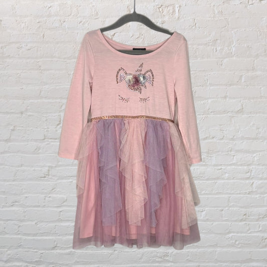 Zunie Unicorn Tulle Layered Dress (6)