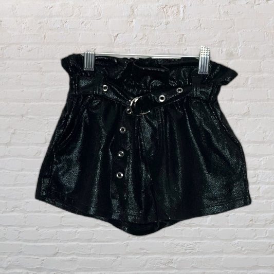 Mia New York Belted Shimmer Shorts (5-6)