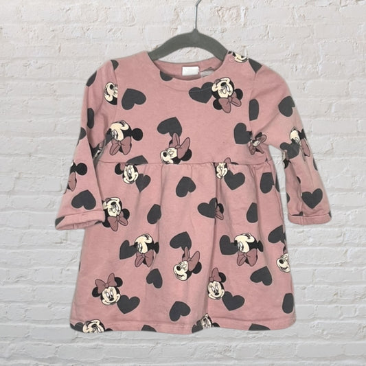 H&M X Disney Minnie Hearts Dress (12M)