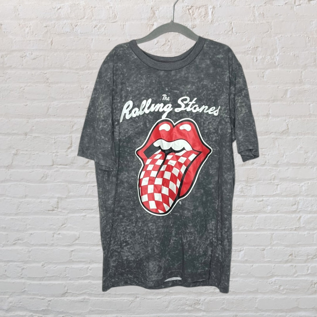 The Rolling Stones Checkered Tongue T-Shirt (10-12)