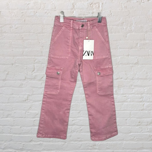 Zara Cargo Jeans (4-5)