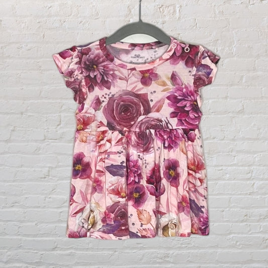 Posh Peanut Bamboo Floral Top (2T)