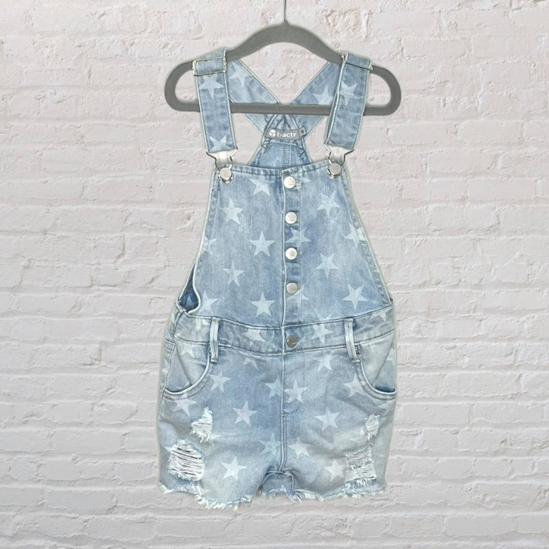 Tractr Distressed Star Short-Alls (6)