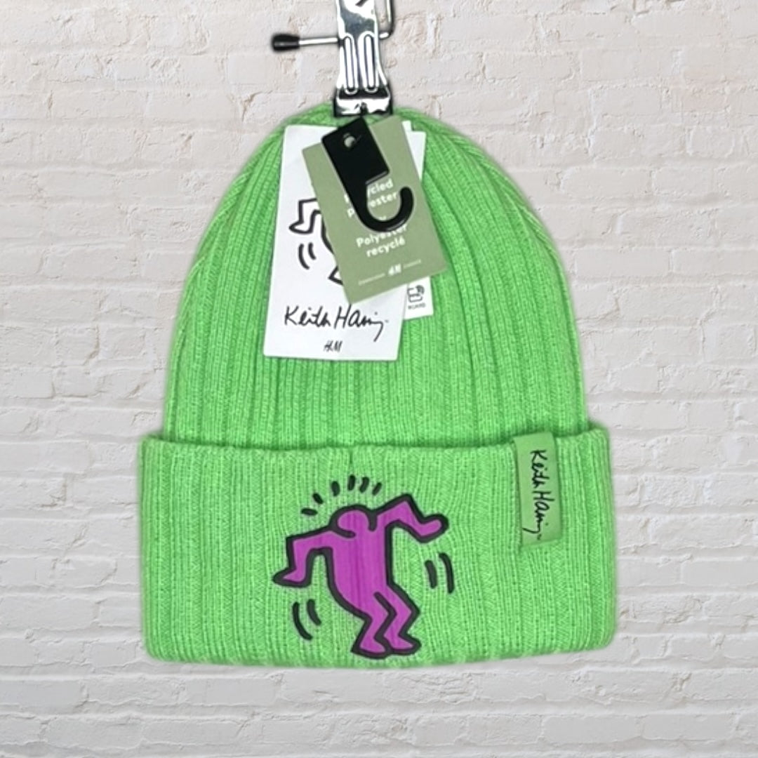 H&M X Keith Haring Ribbed Beanie (8-10)