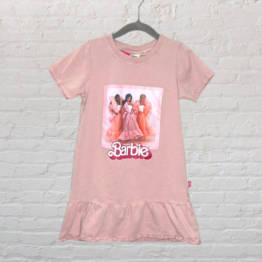 Goldie + Ace x Barbie Peplum Dress (4T)