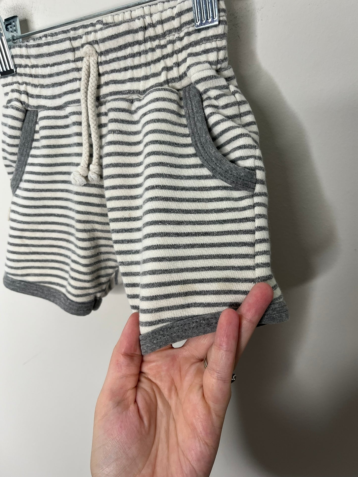 Childhoods Striped Sweat Shorts (2T)*