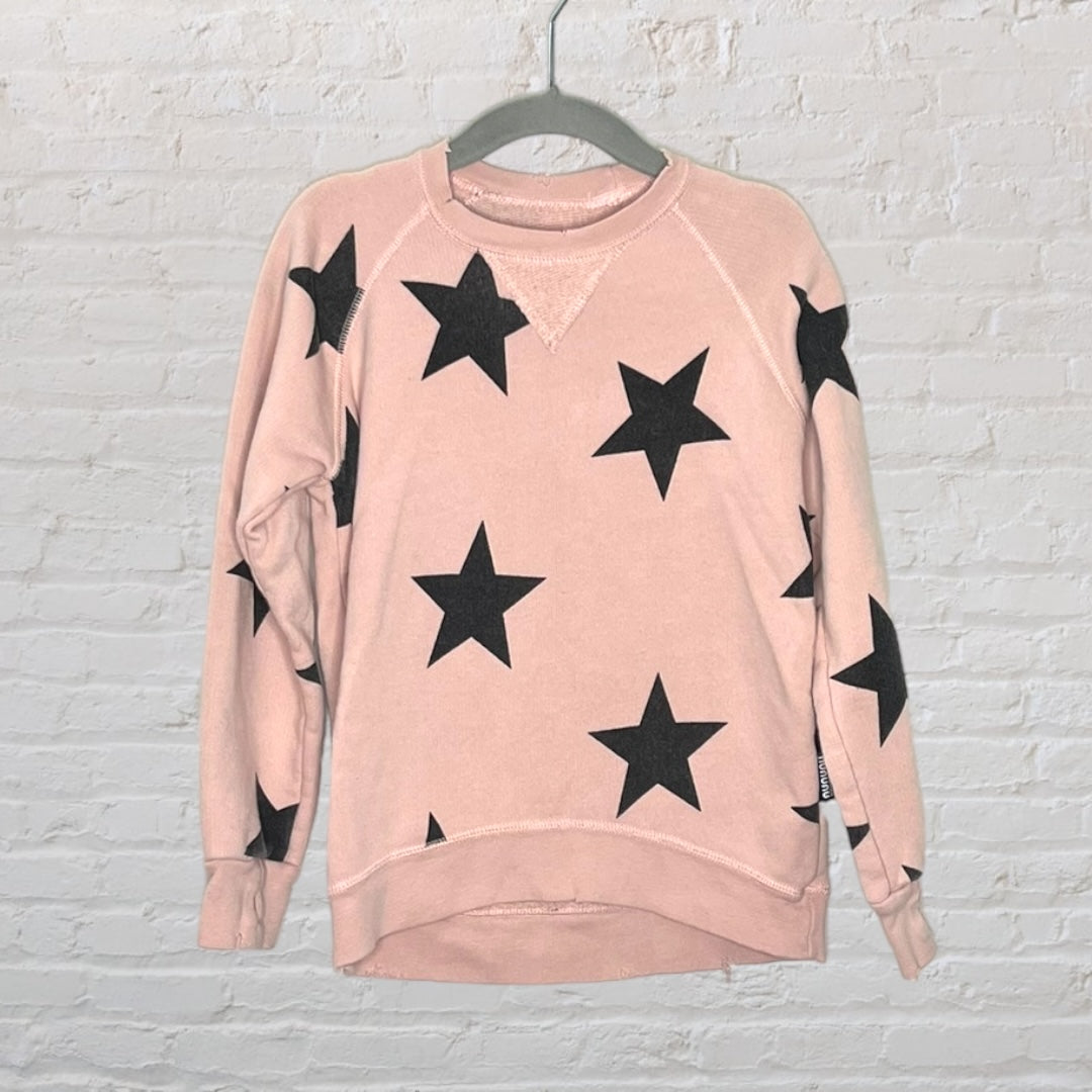 Nununu Distressed Star Print Sweater (4T)