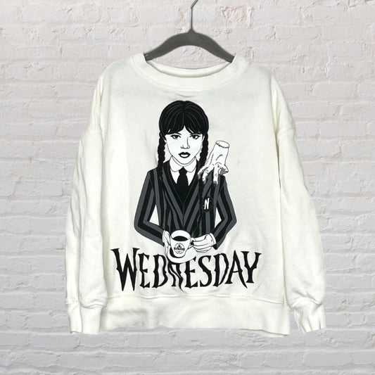 Zara x Wednesday Graphic Portrait Sweater (9)