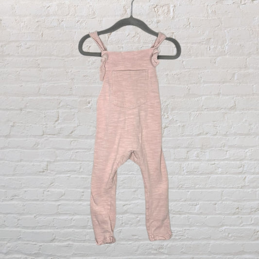 Mini Mioche Organic Cotton Knit Overalls (12-18)