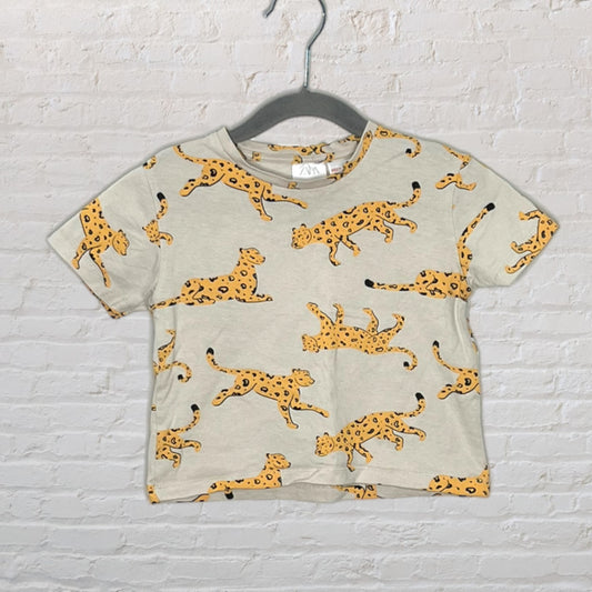 Zara Cheetah T-Shirt (12-18)