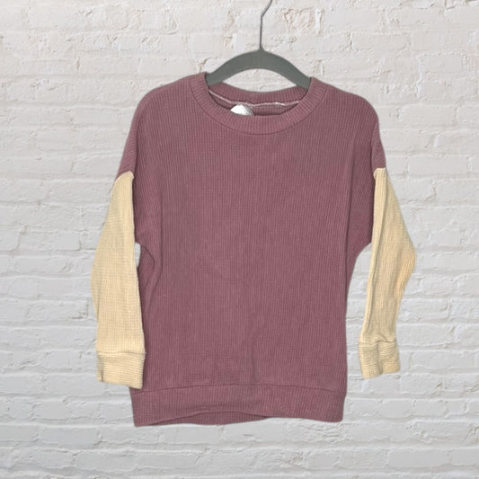 Dear Aspen Colour Block Waffle Sweater (18-24)