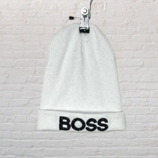 Boss Branded Knit Beanie (5-6)