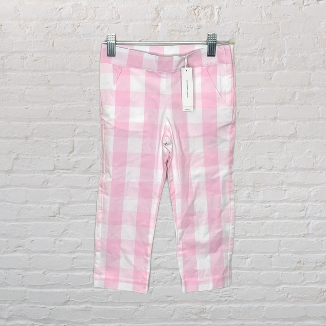 Janie and Jack Cropped Plaid Trousers (4T)