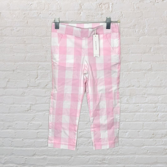 Janie and Jack Cropped Plaid Trousers (4T)