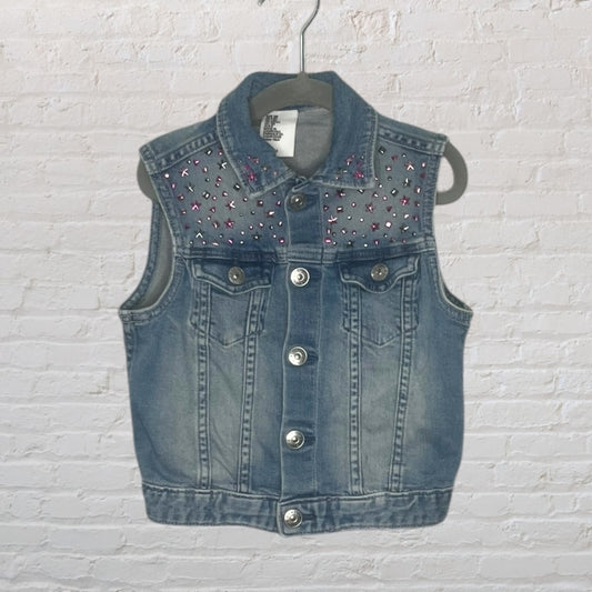 H&M StuddedDenim Vest (6-7)