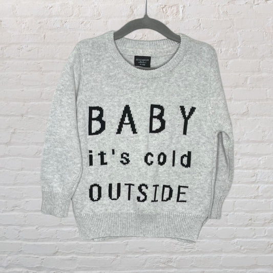 Little Bipsy 'Baby It's Cold Outside' Knit Sweater (18-24)