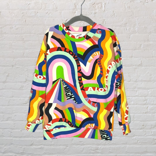 H&M x Lakwena Rainbow Graphic Sweater (5-6)