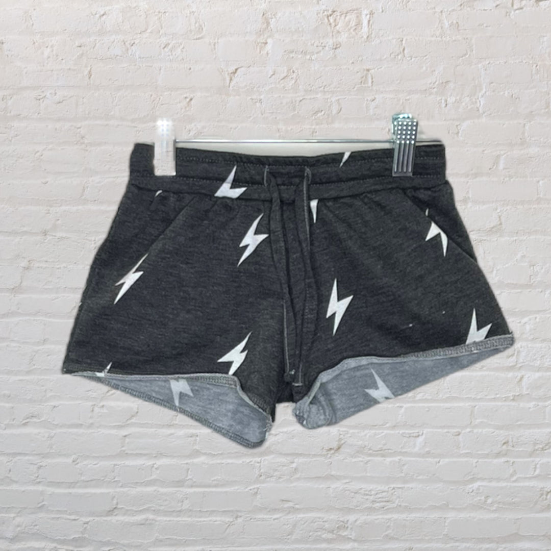 Heartbreaker Lightning Bolt Drawstring Shorts (6)