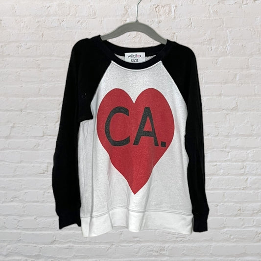 Wildfox Heart CA Raglan Sweater (6)