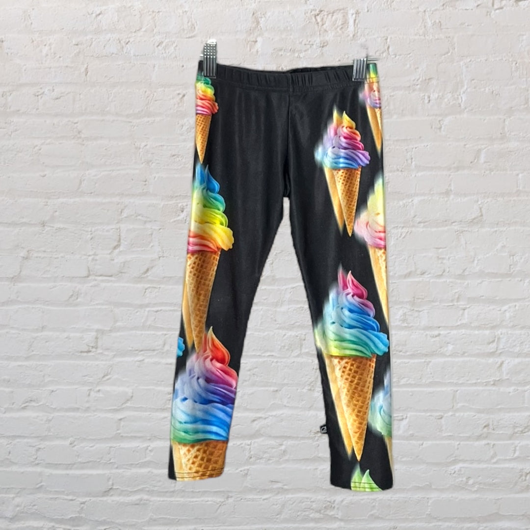 Terez Rainbow Ice Cream Leggings (4-5)