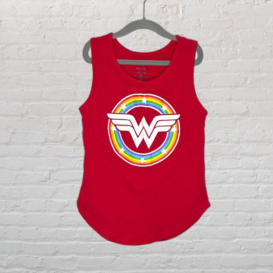 Wonder Woman Rainbow Logo Tank (7-8)