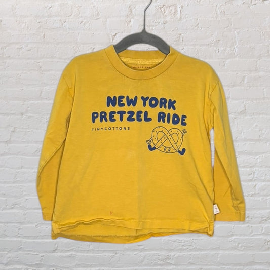 Tinycottons 'New York Pretzel Ride' Long-Sleeve (2T)