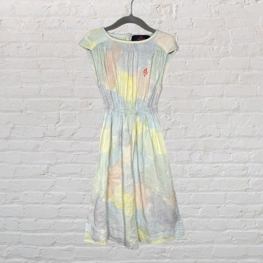 The Animals Observatory Gauzy Pastel Tie-Dye Dress (4T)