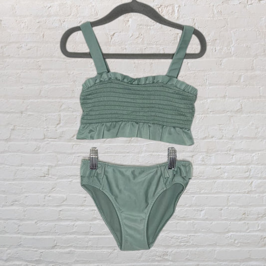 H&M Smocked Bandeau Two-Piece Swimsuit (5T)