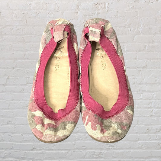 Yosi Samra Camo Ballet Flats (Footwear 13)