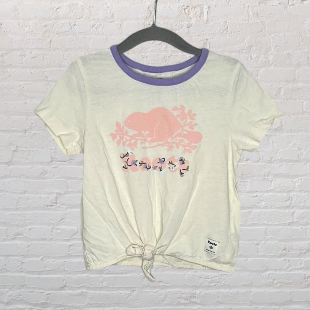 Roots Floral Tie T-Shirt (3T)