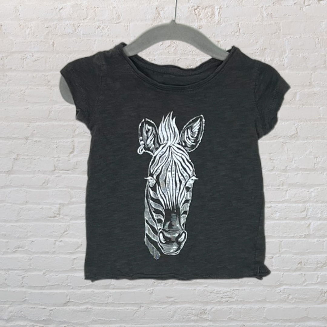 No Biggie Zebra T-Shirt (6-9)