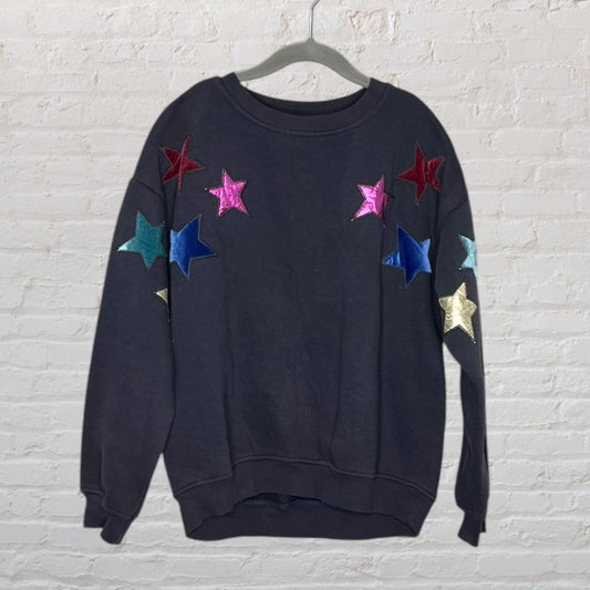 Zara Metallic Star Sweate (10)