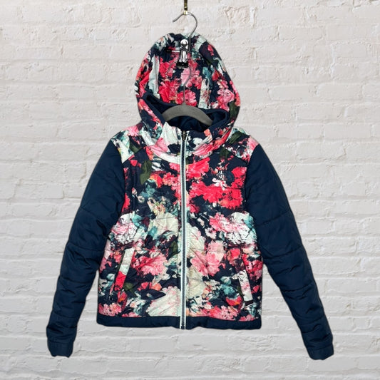 The North Face Reversible Floral Puffer Jacket (6)