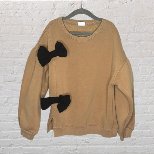 Zara Drop-Shoulder Bow Sweater (9)